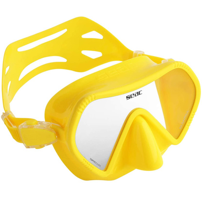 Maska do nurkowania Seac Mantra +14 lat żółta 0750035Y