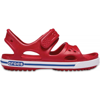 Sandały dla dzieci Crocs Crocband II Sandal PS Kids czerwono-niebieskie 14854 6OE