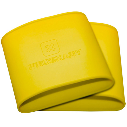 Opaski silikonowe do ochraniaczy Proskary żółte