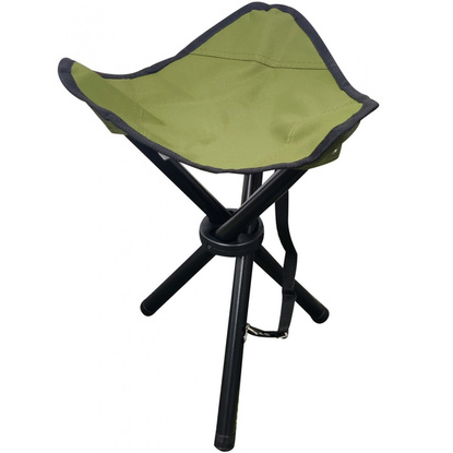 Krzesło wędkarskie turystyczne taboret składany zielony 29x29x35 cm 1047515