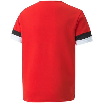 Koszulka dla dzieci Puma teamRISE Jersey Jr czerwona 704938 01