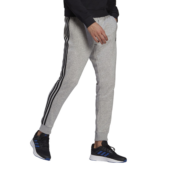 Spodnie męskie adidas Essentials Fleece szare GK8824
