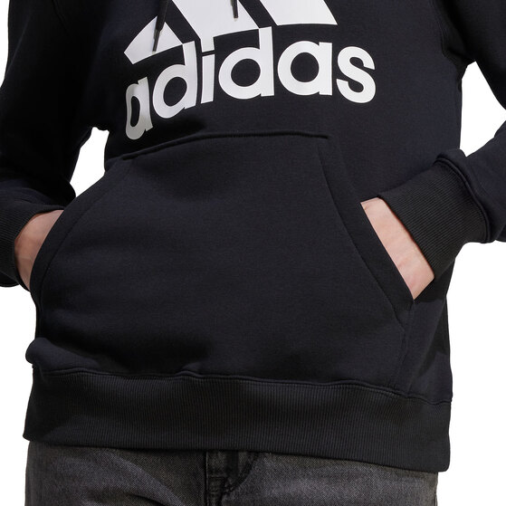 Bluza damska adidas Essentials Big Logo Regular Fleece czarna HZ2984