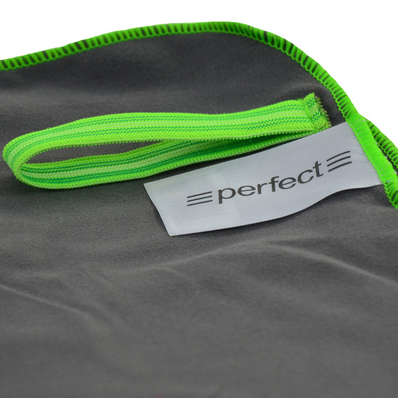 Ręcznik szybkoschnący Perfect microfibra szary 100x150cm