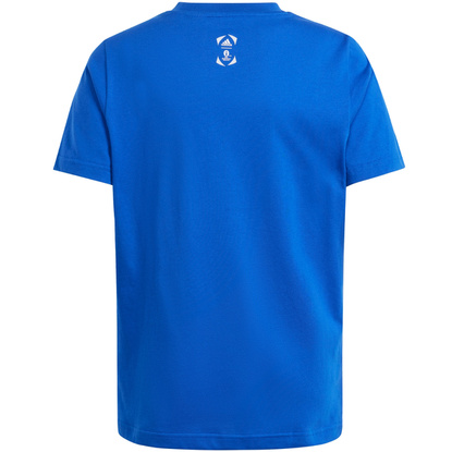 Koszulka dla dzieci adidas Official Emblem niebieska IT9309