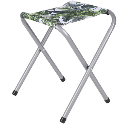 Krzesło turystyczne Royokamp Jungle 32x27x36 cm zielono-białe 1032542
