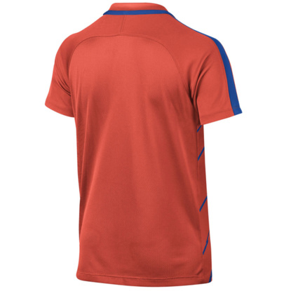 Koszulka dla dzieci Nike Dry SS Squad GX1 JUNIOR pomarańczowa 833008 852