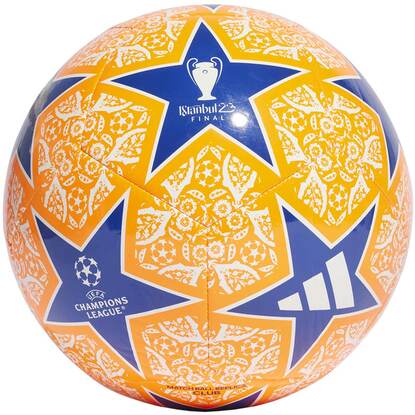 Piłka nożna adidas UCL Club Istanbul pomarańczowa HZ6926