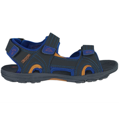 Sandały dla dzieci Kappa Early II K Footwear Kids granatowo-pomarańczowe 260373K 6744