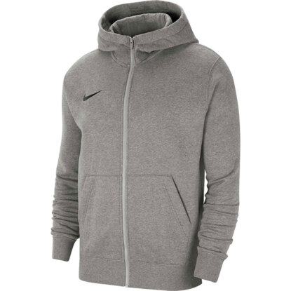 Bluza dla dzieci Nike Park 20 Fleece Full-Zip Hoodie jasnoszara CW6891 063