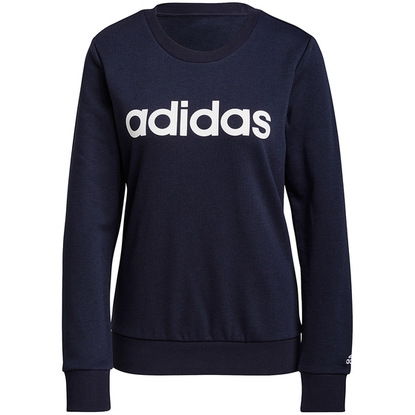 Bluza damska adidas Essentials Logo Sweatshirt granatowa H10141