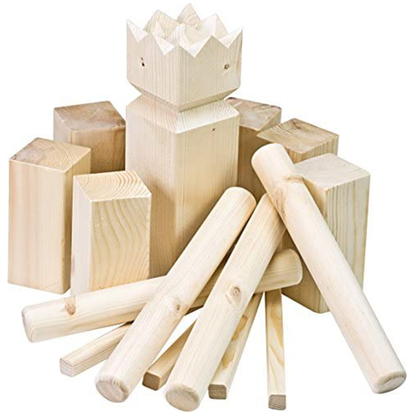 Gra plenerowa Tactic Kubb drewniany box 56388