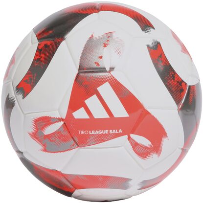 Piłka nożna adidas Tiro League Sala biało-pomarańczowa HT2425