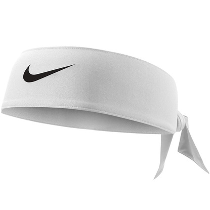 Opaska na głowę Nike Dri Fit Head Tie Reversible biała N1002146101OS