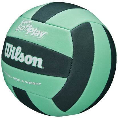 Piłka siatkowa Wilson Super Soft Play zielona WV4006003XBOF