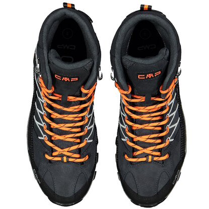 Buty trekkingowe męskie CMP Rigel Mid WP czarno-pomarańczowe 3Q1294756UE