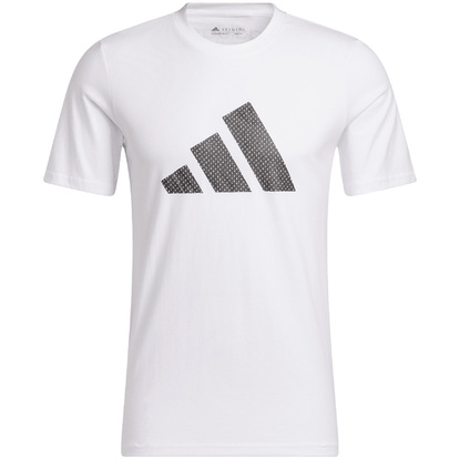 Koszulka męska adidas Inline Basketball Graphic biała IC1856