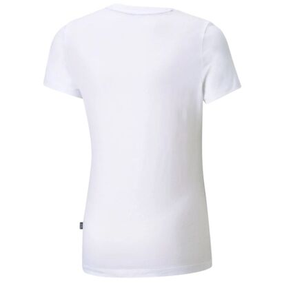Koszulka dla dzieci Puma ESS Logo Tee G biała 587029 02