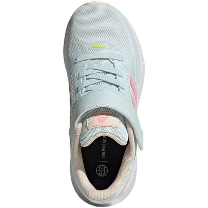 Buty dla dzieci adidas Runfalcon 2.0 miętowo-różowe HR1398