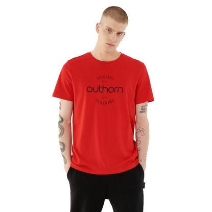 Koszulka męska Outhorn czerwona HOL21 TSM600A 62S