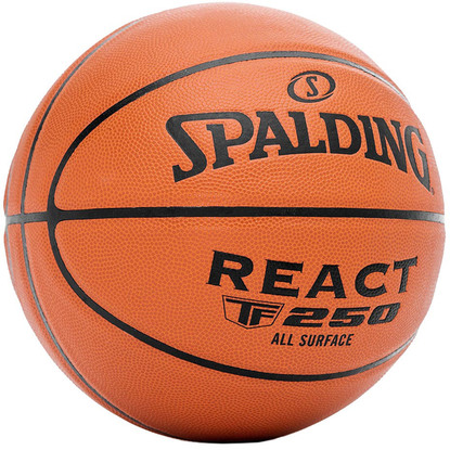 Piłka koszykowa Spalding React TF-250 rozm. 7 brązowa 76801Z