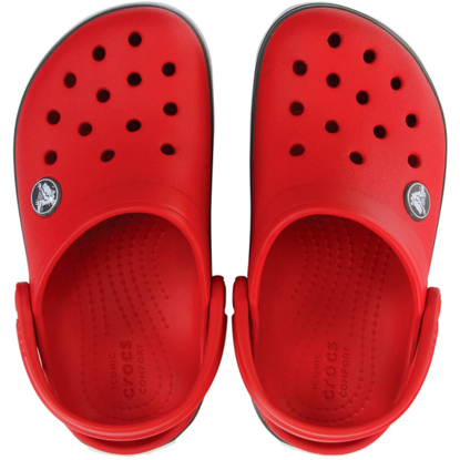 Chodaki dla dzieci Crocs Kids Toddler Crocband Clog czerwone 207005 6IB