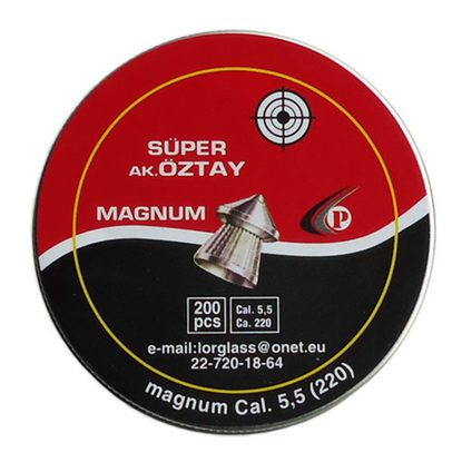 Śrut Tajgun Oztay 5,5mm Szpic 200szt