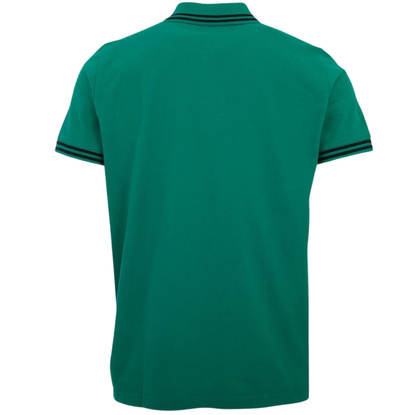 Koszulka męska polo Kappa zielona 709361 18-5841