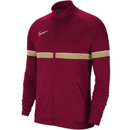 Bluza męska Nike Dri-FIT Academy 21 Knit Track Jacket bordowa CW6113 677