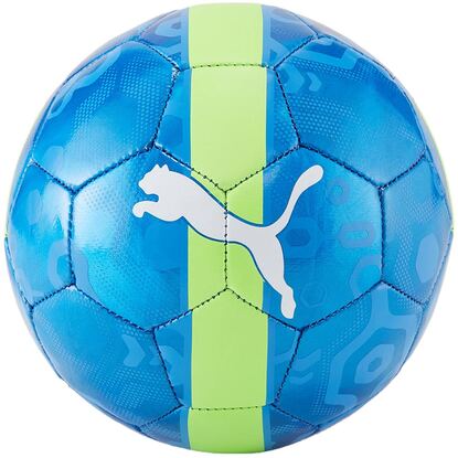 Piłka nożna Puma CUP mini Ultra niebiesko-zielona 084076 02