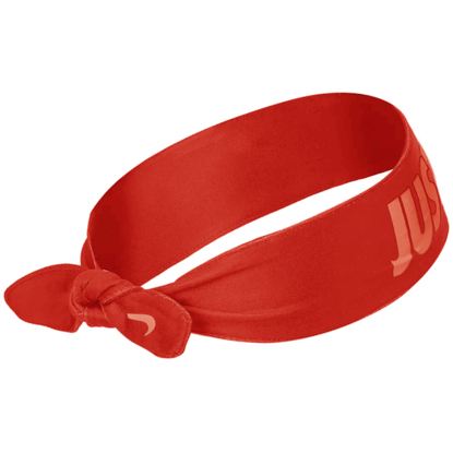 Opaska na głowę Nike Dri-Fit Tie czerwona N1003463643OS