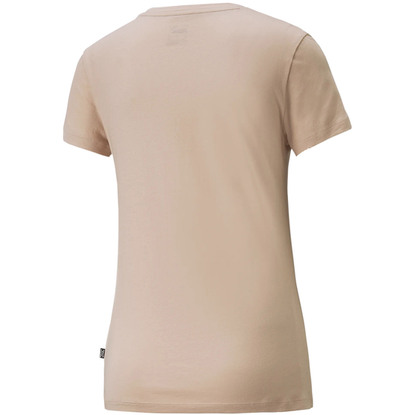 Koszulka damska Puma ESS + Metalic Logo różowa 848303 47