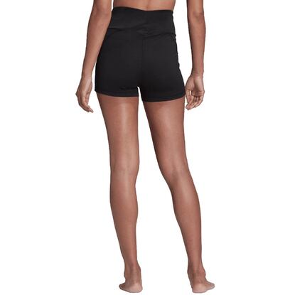 Spodenki damskie adidas Yoga Essentials High-Waisted czarne HD6825