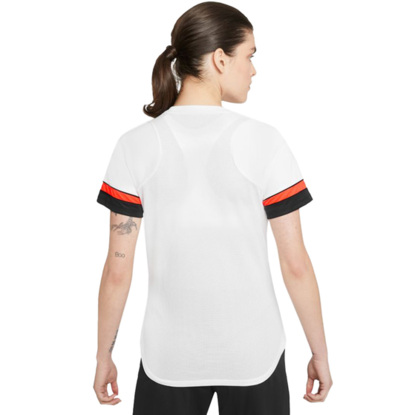 Koszulka damska Nike Df Academy 21 Top Ss biała CV2627 101