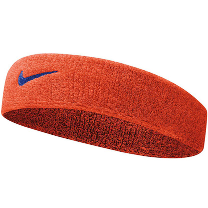 Opaska na głowę Nike Swoosh Headband pomarańczowa N0001544804OS