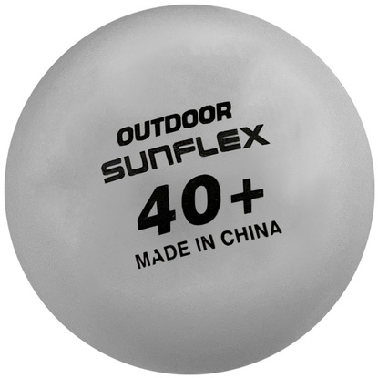 Piłeczki do ping ponga Sunflex Outdoor białe 6 szt. 20611