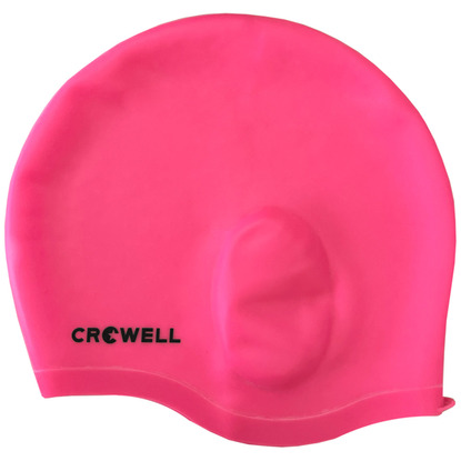 Czepek pływacki Crowell Ucho Bora różowy kol.5