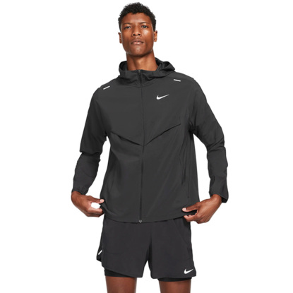 Kurtka męska Nike Nk Repel UV Windrunner JKT czarna CZ9070 010
