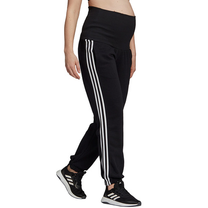 Spodnie damskie adidas Essentials Cotton 3-Stripes Pants czarne GS8614