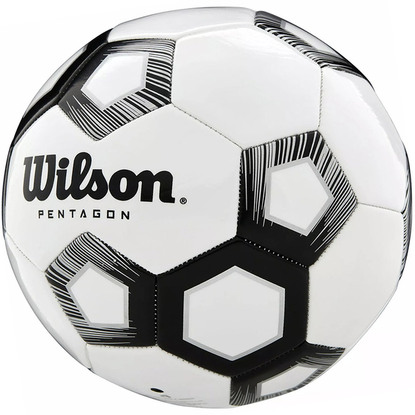 Piłka nożna Wilson Pentagon SB BL biało-czarna WTE8527XB05