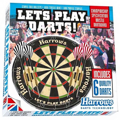 Tarcza Harrows Lets Play Darts Game Set