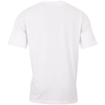 Koszulka męska Kappa Veer Loose Fit biała 707389 11-0601