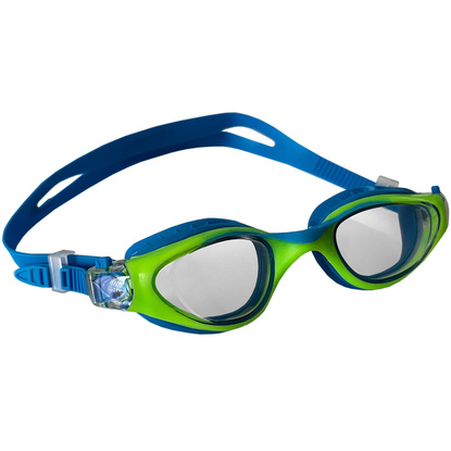 Okulary pływackie dla dzieci Crowell GS23 Splash niebieko-zielone