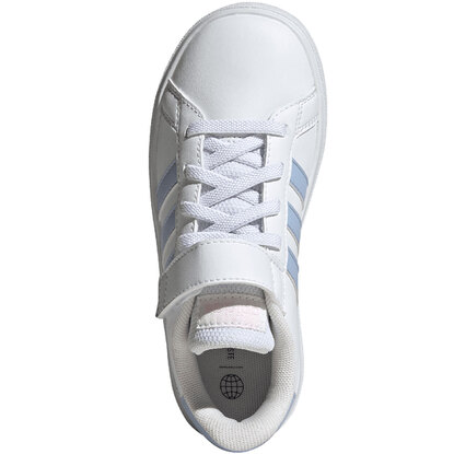 Buty dla dzieci adidas Grand Court Elastic Lace and Top Strap IG4841