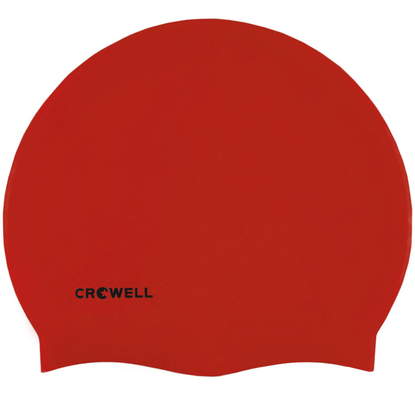 Czepek pływacki silikonowy Crowell Mono Breeze kol.9 czerwony