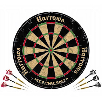 Tarcza Harrows Lets Play Darts Game Set