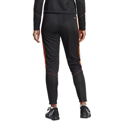 Spodnie damskie adidas Tiro 23 Club Training czarno-pomarańczowe HZ0189