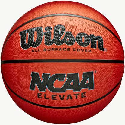 Piłka koszykowa Wilson Ncaa Elevate pomarańczowo-czarna  WZ3007001XB7