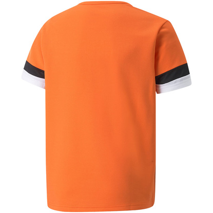 Koszulka dla dzieci Puma teamRISE Jersey Jr pomarańczowa 704938 08