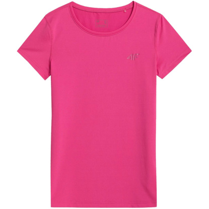 Koszulka funkcyjna damska różowa 4F NOSH4 TSDF352 54S